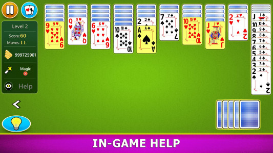 اسکرین شات بازی Spider Solitaire Mobile 5