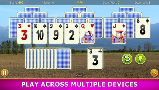 اسکرین شات بازی TriPeaks Solitaire Mobile 8