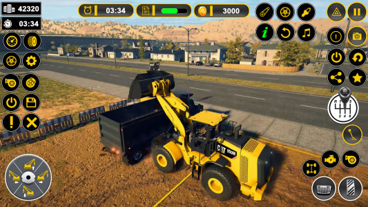 اسکرین شات 3 بازی Construction Game 3D JCB Games