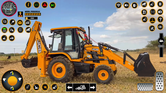 اسکرین شات 4 بازی JCB Games Backhoe Simulator