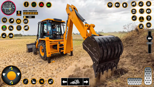 اسکرین شات 1 بازی JCB Games Backhoe Simulator
