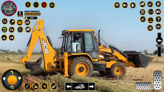 اسکرین شات 2 بازی JCB Games Backhoe Simulator