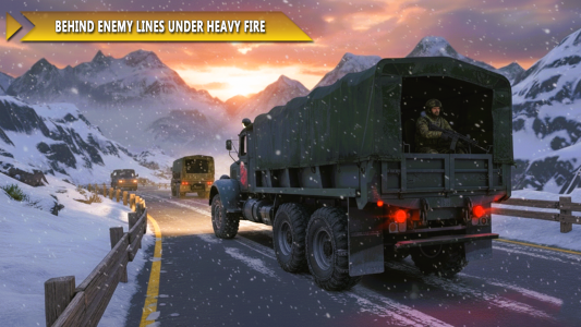 اسکرین شات 4 بازی Army Cargo Truck Simulator
