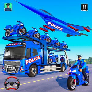 اسکرین شات بازی NY Police Bike Transport Truck 6