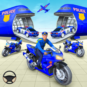 اسکرین شات بازی NY Police Bike Transport Truck 1
