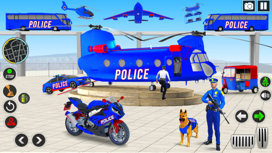اسکرین شات بازی NY Police Bike Transport Truck 2