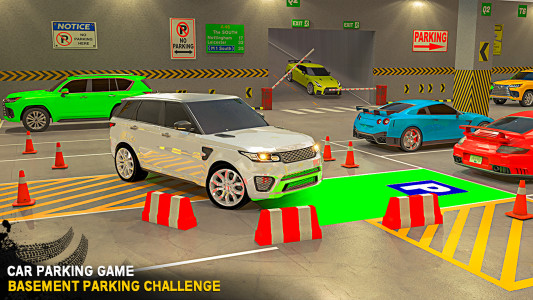 اسکرین شات 4 بازی Car Parking 3D - Car Games 3D
