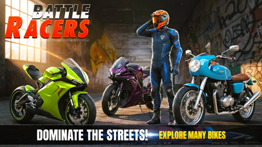 اسکرین شات 5 بازی Real Bike Racer: Battle Mania