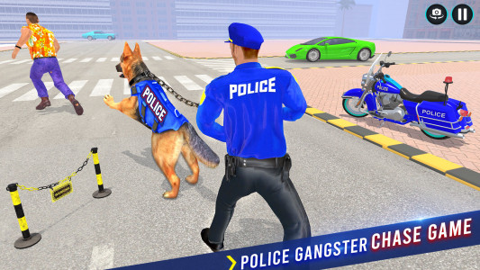 اسکرین شات بازی Police Dog Crime Bike Chase 3