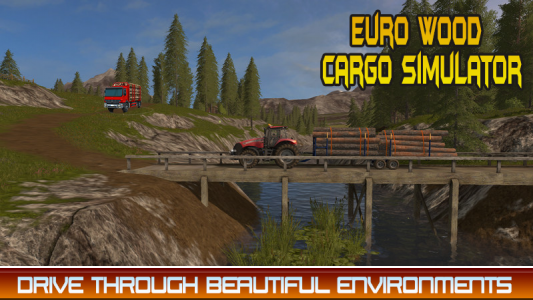 اسکرین شات بازی Euro Wood Cargo Simulator 3D 4