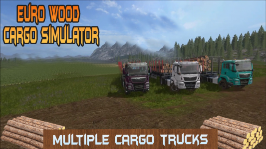 اسکرین شات بازی Euro Wood Cargo Simulator 3D 1