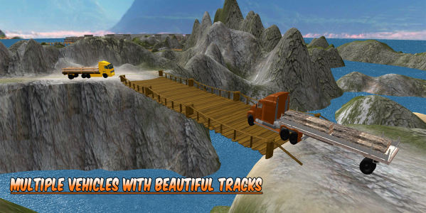 اسکرین شات بازی Mountain Wood Cargo Simulator 3