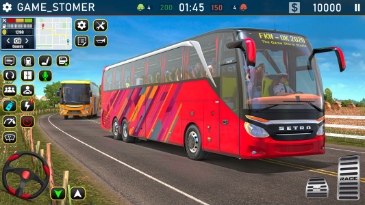 اسکرین شات بازی City Bus Simulator Bus Games 4