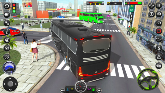 اسکرین شات بازی City Bus Simulator Bus Games 1