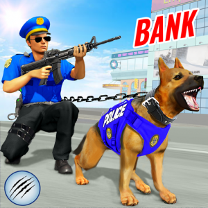 اسکرین شات برنامه US Police Dog Bank Crime Chase 5