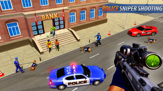 اسکرین شات برنامه US Police Dog Bank Crime Chase 7