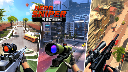 اسکرین شات بازی Hero Sniper FPS Shooting Games 6