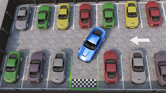 اسکرین شات 2 بازی Car Parking 3d Game: Car Games