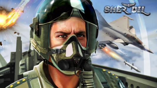 اسکرین شات بازی Sherdil: Modern Air Jet Combat 3