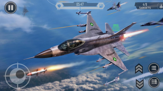 اسکرین شات بازی Sherdil: Modern Air Jet Combat 1