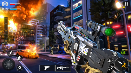 اسکرین شات بازی Army Sniper Gun Games Offline 5