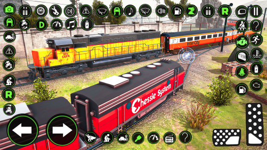 اسکرین شات بازی Train Sim: City Train Games 4