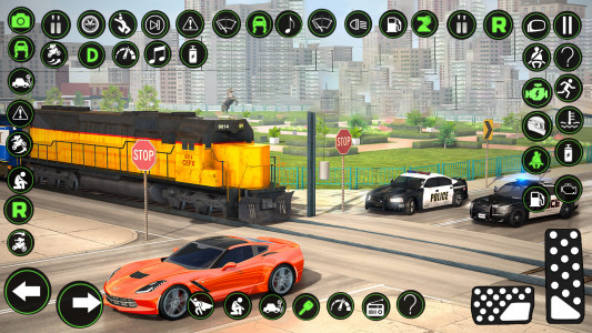 اسکرین شات بازی Train Sim: City Train Games 2