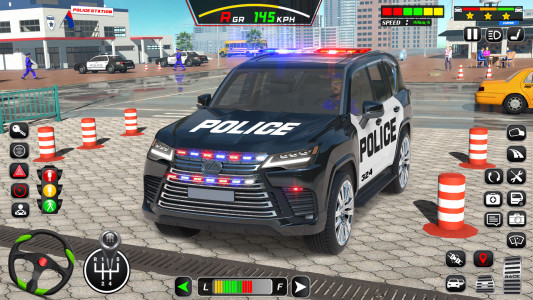 اسکرین شات بازی Police Car Driving School Game 1