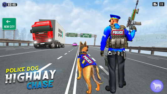 اسکرین شات بازی Police Dog Crime Highway Chase 4