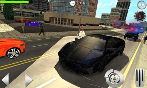 اسکرین شات بازی Real Crime Cars Vegas City 3D : Action Games 2018 6