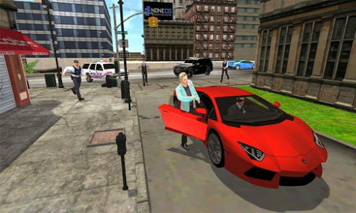 اسکرین شات بازی Real Crime Cars Vegas City 3D : Action Games 2018 2