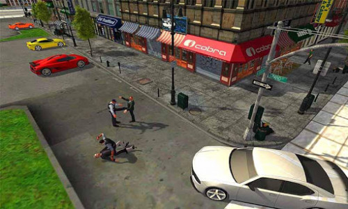اسکرین شات بازی Real Crime Cars Vegas City 3D : Action Games 2018 4