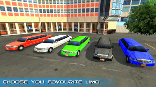 اسکرین شات بازی Modern Limousine Car Driving : Real Taxi Driver 3D 8