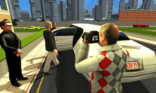 اسکرین شات بازی Modern Limousine Car Driving : Real Taxi Driver 3D 4