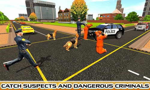 اسکرین شات بازی Police Dog Chasing: Crime City Simulator 3