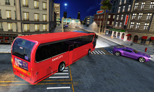 اسکرین شات برنامه City Bus Simulator : Coach Driving Games 5
