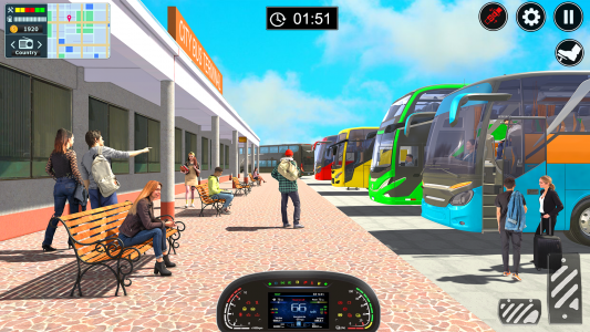 اسکرین شات 4 بازی Bus Simulator: Coach Bus Game