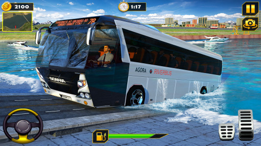 اسکرین شات بازی City Coach Bus Driving Game 3D 8