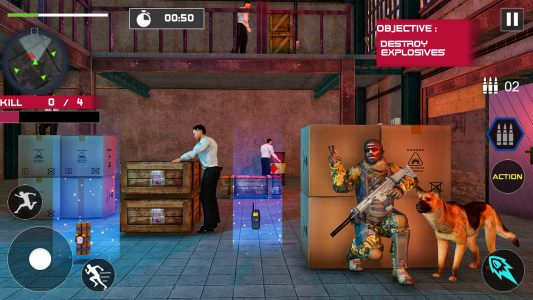 اسکرین شات 1 بازی Police Dog Crime City Cop Hero
