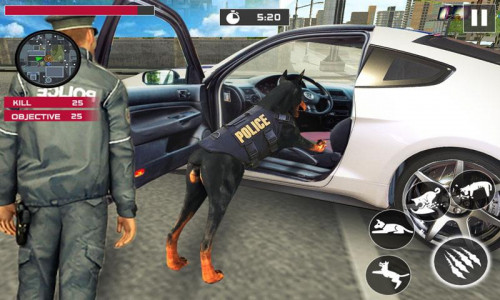 اسکرین شات بازی US Police Dog Crime Shooting 1