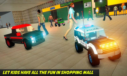 Shopping mall outlet car game