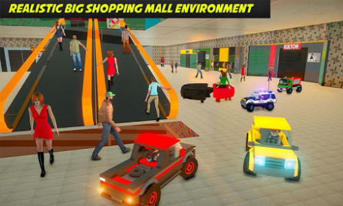 اسکرین شات بازی Shopping Mall electric toy car driving car games 2