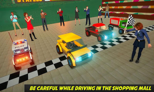 اسکرین شات بازی Shopping Mall electric toy car driving car games 4