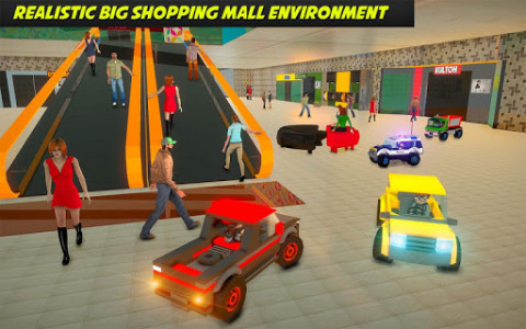 اسکرین شات بازی Shopping Mall electric toy car driving car games 7