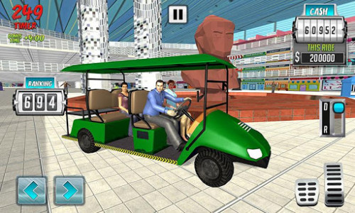 اسکرین شات بازی Shopping Mall Easy Taxi Driver Car Simulator Games 1