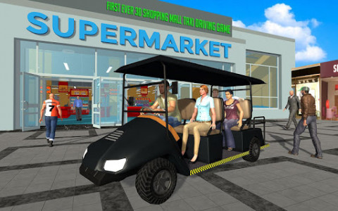اسکرین شات بازی Shopping Mall Easy Taxi Driver Car Simulator Games 7