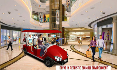 اسکرین شات بازی Shopping Mall Easy Taxi Driver Car Simulator Games 5