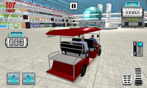 اسکرین شات بازی Shopping Mall Easy Taxi Driver Car Simulator Games 4