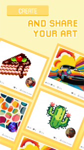 اسکرین شات 7 بازی Pixyfy: pixel art and coloring