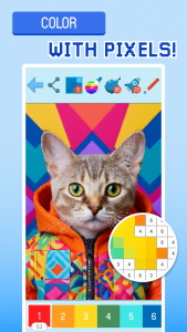 اسکرین شات 1 بازی Pixyfy: pixel art and coloring